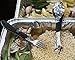 Camping Utensil HIKENTURE 4-In-1 Stainless Steel Fork Knife Spoon Bottle Opener Set with Storage Case (Black)