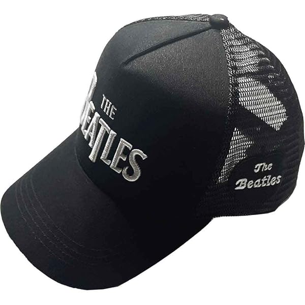 Amazon.com: The Beatles Logo Cap - Black : Clothing, Shoes & Jewelry