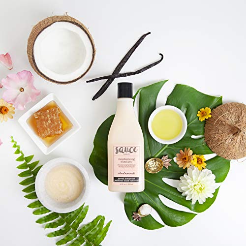 Island Marinade Moisturizing Shampoo with Coconut Milk, Jasmine & Honey that Soothes the Scalp & Adds Shine to Hair - Sulfate Free Shampoo with Argan & Castor Oils for Healthier, Stronger Hair