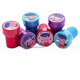 Peppa Pig Character Authentic Licensed Stampers Party Favors (10 Stampers)