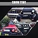 TURBO SII 20 Inch 126W LED Light Bar Spot Flood Combo Beam Light Bar for Jeep ATV UTV SUV Truck Pickup Boat