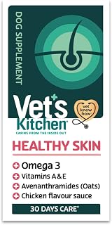 Vet's Kitchen Healthy Skin Supplement Gravy for Dogs 300ml Omega 3 Oats