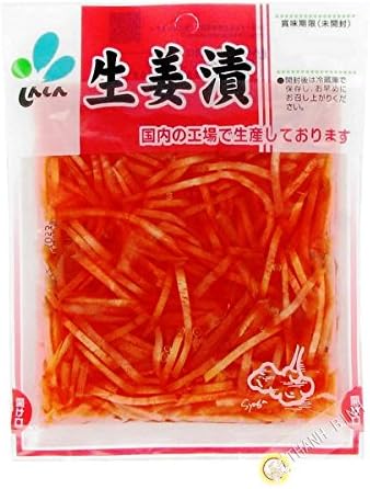 Red Ginger Filament Beni sengiri shoga SHINSHIN 50g Japan - Pack de 3 pcs