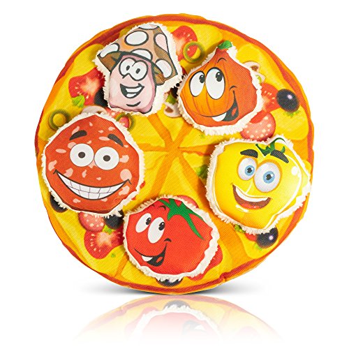 Easyology Cat Toys Interactive Pizza: The ONLY Cat Toy Served In a Pizza Box â€“ Best Cat Toys and Fun Cat Teaser - Best Kitten Toys for gifts - Catnip Toys Cat Charmer Cat Toys for Cats