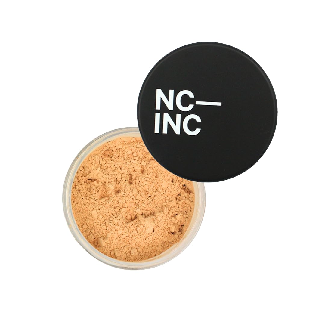 NC-INC Mineral Powder Foundation | Buildable Coverage | Matte Finish | Golden Fair 3 | 8g