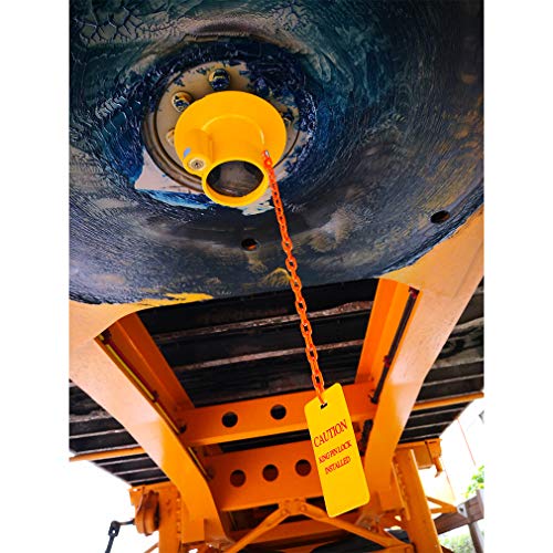 KAYCENTOP Heavy Duty Fifth Kingpin Lock Steel 5Th Wheel Security Anti Theft King Pin Lock with