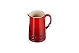 Le Creuset Stoneware Small Pitcher, 10 oz., Cerise