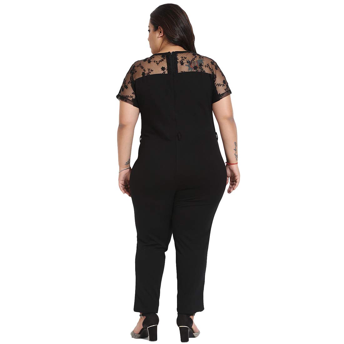 black net jumpsuit