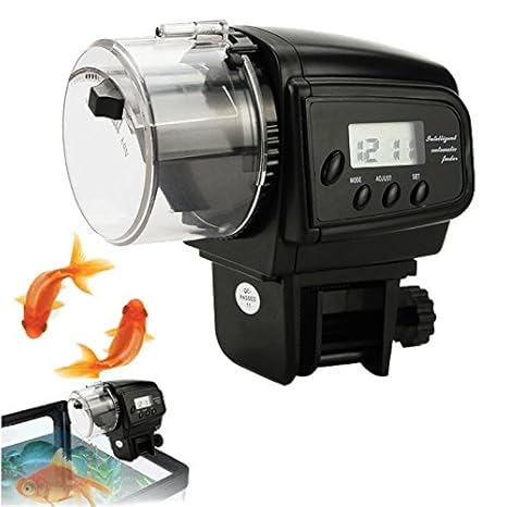 Amazon Com Automatic Fish Care Food Daily Feeder Pond Aquarium