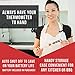 Latest Backlight Thermometer - Lifetime Replacement Warranty - Instant Read - Best Digital Thermometer for Cooking Food. Voted No.1 Grill and BBQ Thermometer