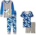 Gerber Baby Boys' 4-Piece Pajama Set, Shark 18 Months