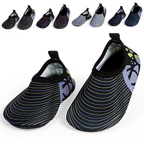 Barerun Durable Sole Water Shoes Barefoot Skin Cartoon Aqua Socks for Surf Yoga Water Aerobics