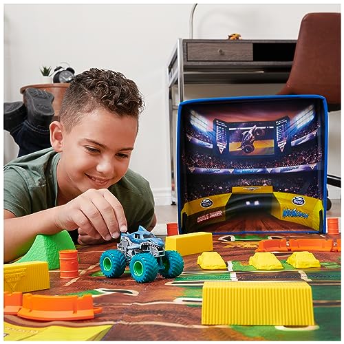 Monster Jam, Ultimate Arena Playmat with 2 Exclusive DieCast Monster
