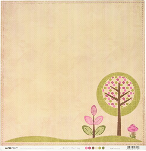 Kaisercraft - hey birdie - 12x12 scrapbook paper - sked…
