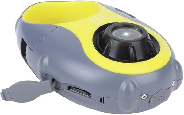 Boumcat Childrens camera childrens digital camera childrens 12MP high  definition 1080P video recorder anti  drop childrens camera birthday toy gift with soft silicone sleeve