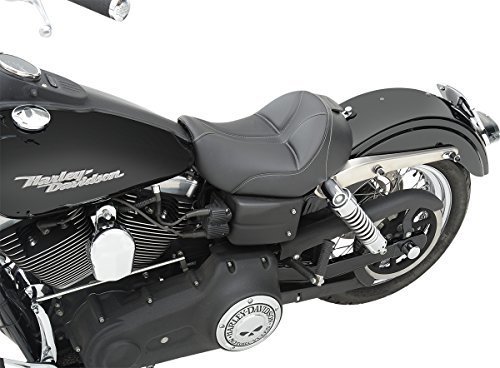 Saddlemen Dominator Solo Seat with Backrest Option - Smooth SaddleHyde 806-04-0042 by Saddlemen