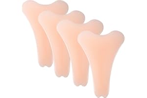 4pcs Reusable Camel Toe Concealer, Y-Shape Self-Adhesive Invisible Anti Camel Toe Cover Insert, Seamless Silicone Soft Pad Gu