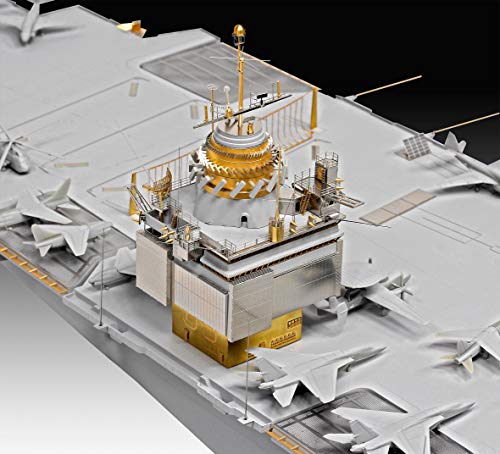 Revell 05173 original getreuer Modellbausatz der USS Enterprise CVN-65 (Platinum Edition) Level 5 im MaÃstab 1:400 für Fortgeschrittene – Bild 5