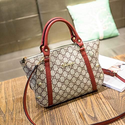 WOAIRAN Shoulder Bag Women Fashion Vintage Printing Handbag Crossbody Ladies Leisure Large Capacity Shopper Tote Messenger Bag