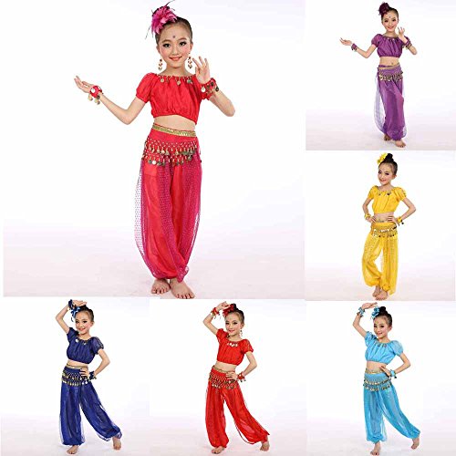Children Girl Belly Dance Costumes Kids Belly Dancing Egypt Dance Clothes By Shensee