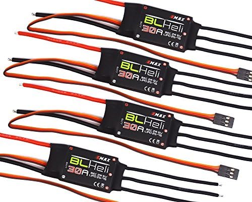 HobbyFans 4x 30A EMAX BLHELI ESC 2A 5V BEC Speed Controller for FPV Quadcopter