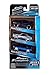 Jada Toys Fast & Furious 1:55 Diecast ASST Nissan GTR Nissan Skyline GTR SLV Vehicle (3 Pack), Blue