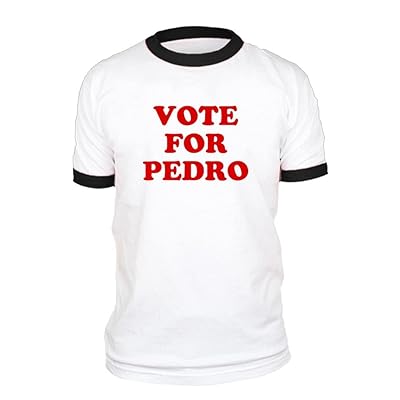 The Goozler Vote Pedro Dynamite Funny Election - Cotton Ringer TEE