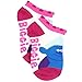 DreamWorks Trolls Movie Girls Big Kid 6 pack Socks (6-8 Girls (Shoe: 10.5-4), Fuzzy Trolls White)
