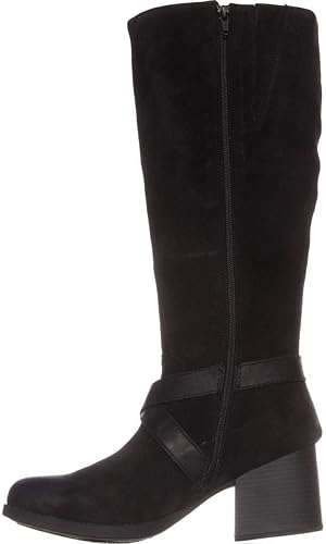 born black knee high boots
