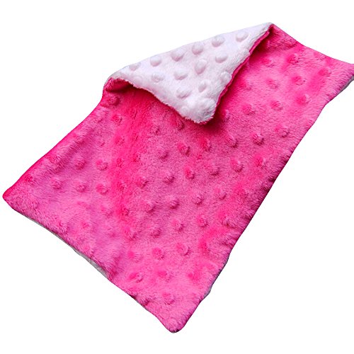 Womhope 12.6in x 19.6in - double-sided soft minky dot b…