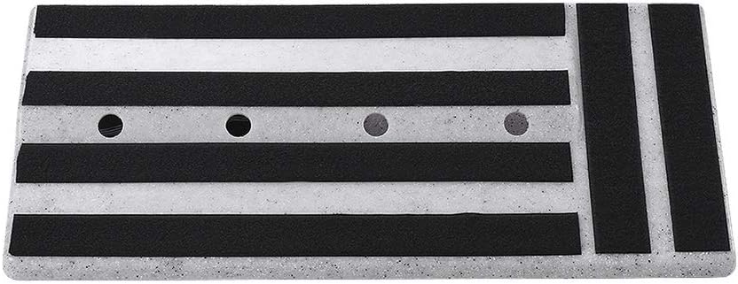 Muslady Guitar Pedal Board Case, Big Size PE Plastic Pedal Board with Sticking Tape Screwdriver for Guitar Effect Pedals(19.7"x10"x2.4")