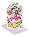 American Greetings DC Super Hero Girls Birthday Card for Girl with Foil