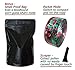 Herb Under Microscope Exterior XL Herb Grinder. Pollen Catcher. 4-piece 2.5x2.75. Bonus Smell Proof Bag. Aircraft Aluminum. 5-Year Warranty