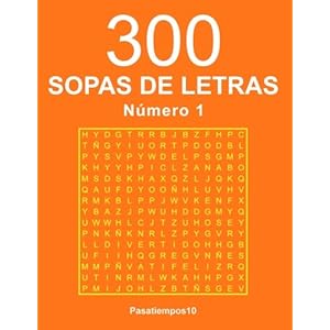 300 Sopas de letras - N. 1 (Volume 1) (Spanish Edition)