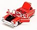 Motor Max 1:24 W/B American Classics 1958 Chevrolet Impala Convertible Diecast Vehicle for unisex-children, Red