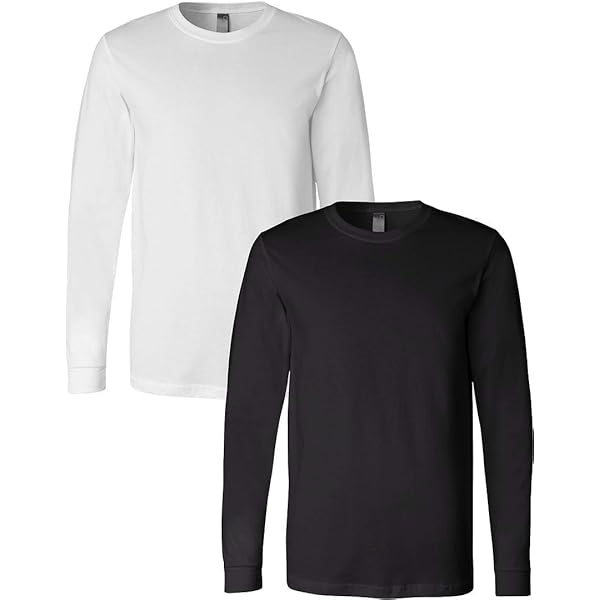 Gildan - DryBlend 50/50 Long Sleeve T-Shirt 2-Pack 8400-LRG-White