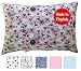 Toddler Pillow (13x18) Certified Eco-Friendly, Hypoallergenic, Machine Washable, Sustainably Made in USA Since 2007 (Pink Sheep)