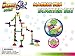 Mr. Marble Run Starter Set (48 Large Marble Run Pieces + 10 Glass Marbles)