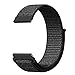 Fintie Band for Galaxy Watch 42mm & Galaxy Watch Active & Gear Sport, 20mm Quick Release Nylon Sport Loop Smartwatch Replacement Strap Bands for Men and Women - Black