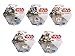 Set of 5 Hot Wheels Star Wars Battle Rollers Starship Die Cast Vehicles Character Collectible Action Toy Figures