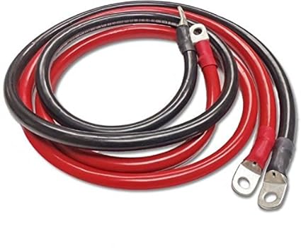 SuRCLe Red and Black 35 Sq mm Battery Connecting Cables (4 Feet Each)