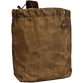 Campcraft Outdoors 24oz Cookset Bag, Bushcraft Belt Pouch, Hiking Mug Bag, Waxed Canvas Bag for Hiking stoves