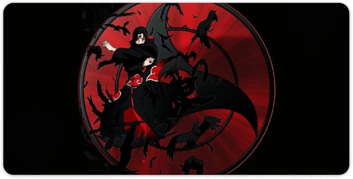 Amazon Com Naruto Mouse Pad Naruto Itachi Mangekyou Sharingan