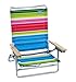 RIO beach Classic 5 Position Lay Flat Folding Beach Chair