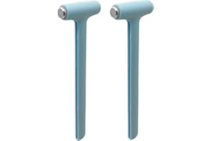 Small Hammer for Small Project, Lightweight Mallet, Little Size Hammer for Crafts, Watch, Jewelry, DIY, Leather, Blue, 2 Pcs