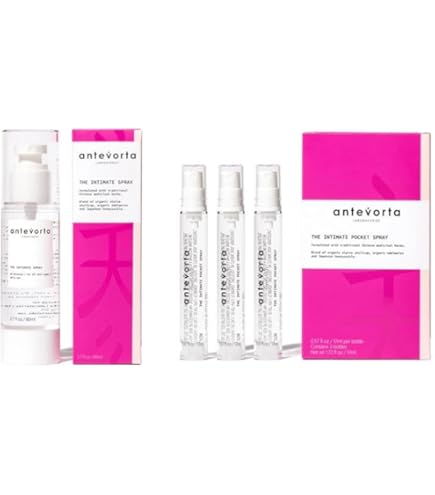Amazon.com : Antevorta Intimate Pocket Spray Set | Moisturizing