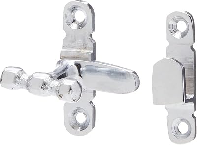 Merriway BH01598 Showcase Type Cupboard Door Turn Catches Polished Chrome