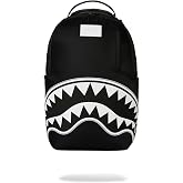 Sprayground SHARK CENTRAL 2 - BLACK WHITE BACKPACK