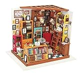 Hands Craft Wooden Dollhouse 3D Puzzle Kit for Adults and Kids