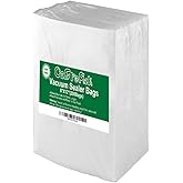 O2frepak 200 Quart Size 8" x 12" Vacuum Sealer Bags with BPA Free and Heavy Duty,Great for Food Storage Vaccume Sealer PreCut Bag